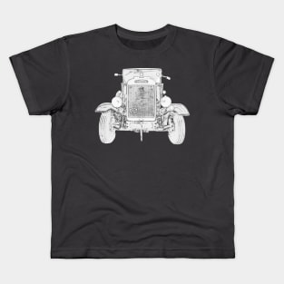 Vintage 1933 Leyland Beaver lorry Kids T-Shirt